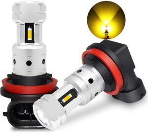 Lumens H8 H11 LED Yellow Fog Light Bulbs