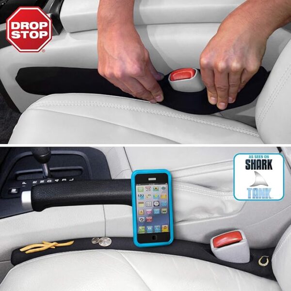 Drop Stop - The Original Patented Car Seat Gap Filler
