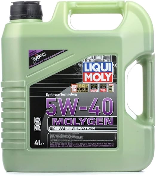 Liqui Moly Molygen Generation 5W-40 Fully Synthetic Engine Oil (4L)